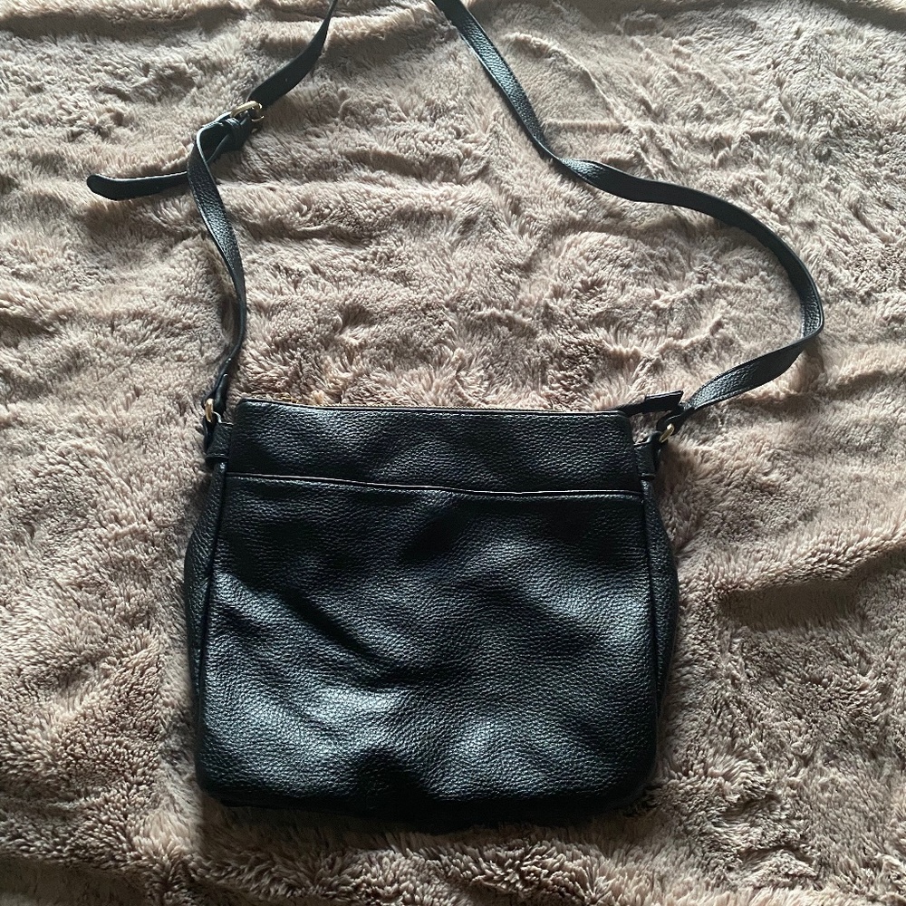 Charming Charlie Black Crossbody Bag